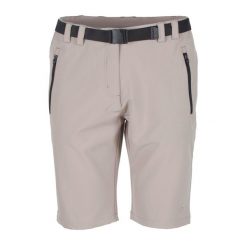 Spodenki damskie CMP Bermuda. Czerwone szorty damskie CMP, bez wzorów, sportowe. Za 201.00 zł.