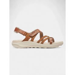 Sandały damskie Merrell Harbor Backstrap. Brązowe obuwie trekkingowe damskie MERRELL, na lato. Za 399.00 zł.