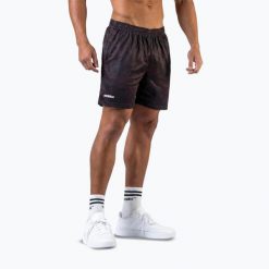 Spodenki treningowe męskie NEBBIA Power. Brązowe szorty sportowe męskie Nebbia, l, z elastanu, na fitness i siłownię. Za 249.99 zł.