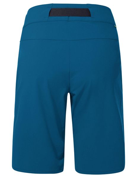 Spodenki damskie Badile Shorts II. Niebieskie spodenki sportowe damskie Vaude, s, z materiału, narciarskie. Za 429.00 zł.