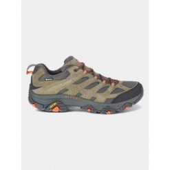 Buty turystyczne męskie Merrell Moab 3 GTX. Zielone buty trekkingowe męskie MERRELL, bez zapięcia, trekkingowe. Za 649.00 zł.