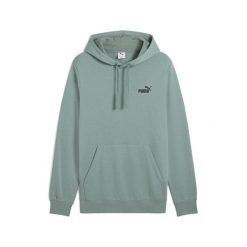 Bluza sportowa męska z kapturem Puma Essentials No. 1. Brązowe bluzy sportowe męskie Puma, bez wzorów, sportowe, bez kołnierzyka, bez ramiączek. W wyprzedaży za 104.00 zł.