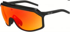 Okulary sportowe „Chronoshield”, Phantom brown red. Brązowe okulary przeciwsłoneczne męskie BOLLÉ, z gumy. Za 1,148.00 zł.