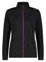 Cmp Kurtka polarowa w kolorze czarnym rozmiar: 40. Czarne kurtki damskie CMP, bez wzorów, z polaru, bez kaptura. Za 128.55 zł.