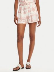 Banana Moon Szorty materiałowe William Floreal MHW03 Różowy Loose Fit. Czerwone szorty damskie Banana Moon, bez wzorów, z materiału. Za 219.99 zł.