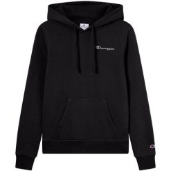 Bluza Damska Champion Dresowa z Kapturem Sportowa Hoodie Bawełniana r. XXL. Czarne bluzy sportowe damskie CHAMPION, xxl, bez wzorów, z bawełny, bez ramiączek, z kapturem. Za 209.00 zł.
