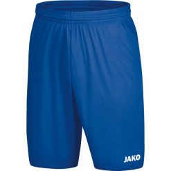 Szorty Jako Manchester 2.0. Niebieskie szorty damskie Jako, bez wzorów, z materiału, sportowe. Za 131.50 zł.