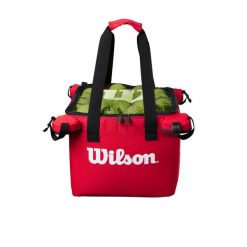Torba do przechowywania Wilson Teaching Cart 150. Czerwone torebki klasyczne damskie Wilson, bez wzorów, bez dodatków. Za 665.50 zł.