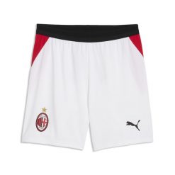Męskie szorty AC Milan 26/27 PUMA. Białe szorty męskie Puma, z materiału, bez kołnierzyka. Za 199.00 zł.