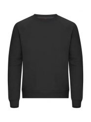 Clique Miami PRO Roundneck bluza z okrągłym dekoltem French Terry. Czarne bluzy bez kaptura męskie CLIQUE, xl, z bawełny. Za 191.75 zł.