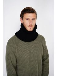 C& Jo Szal-koło w kolorze czarnym rozmiar: onesize. Czarne szaliki męskie C& Jo, bez wzorów, z kaszmiru. Za 50.45 zł.