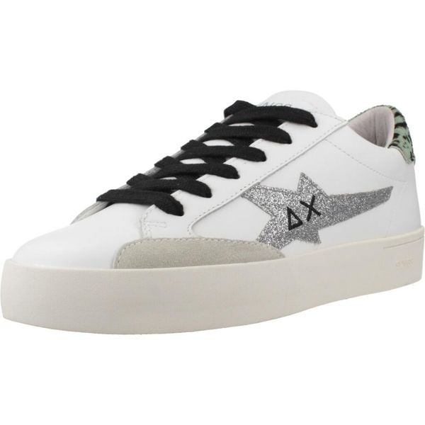 Buty SUN68 KATY LEATHER Biały. Białe obuwie treningowe damskie SUN68, na fitness i siłownię. Za 397.99 zł.