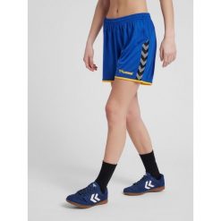 Szorty damskie Hummel hmlautentyczne Poly. Niebieskie szorty damskie HUMMEL, bez wzorów, sportowe. Za 113.00 zł.