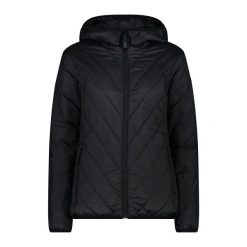 Kurtka damska turystyczna CMP 34K0306. Czarne kurtki damskie CMP, l, bez wzorów, bez kaptura. Za 506.50 zł.