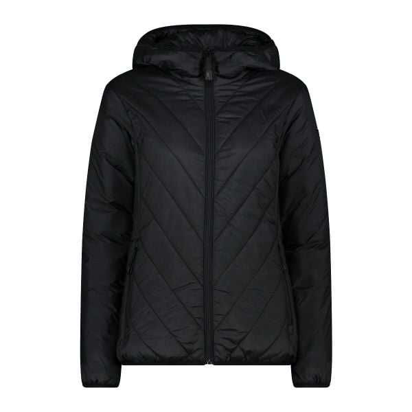 Kurtka damska turystyczna CMP 34K0306. Czarne kurtki damskie CMP, l, bez wzorów, bez kaptura. Za 506.50 zł.