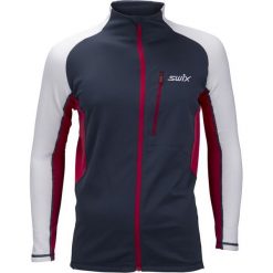 Swix bluza męska Dynamic niebieski/biały XL. Białe bluzy bez kaptura męskie Swix, m, z polaru. W wyprzedaży za 259.00 zł.