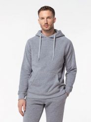 Basiclo Bluza w kolorze szarym rozmiar: M. Szare bluzy z kapturem męskie Basiclo, m. Za 79.03 zł.