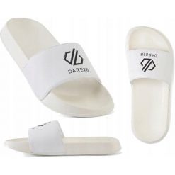 Klapki na basen dla kobiet Dare2B DWF362. Białe klapki damskie Dare 2b, bez wzorów, bez obcasa. W wyprzedaży za 93.10 zł.