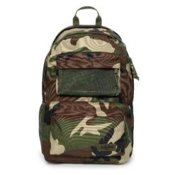 Plecak Eastpak Double Office. Zielone plecaki damskie Eastpak, bez wzorów, z materiału, eleganckie. Za 372.00 zł.