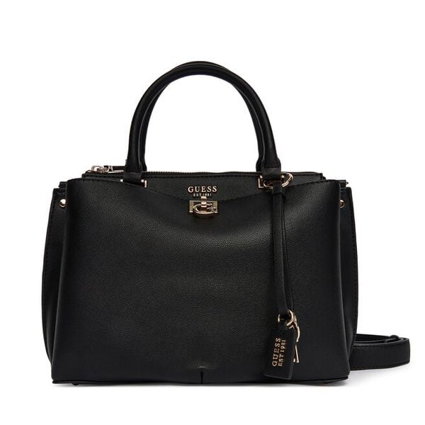 Torebka Guess. Czarne torebki klasyczne damskie Guess, z aplikacjami, bez dodatków. Za 749.99 zł.