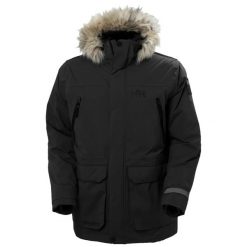 Parka Helly Hansen reine. Czarne parki męskie Helly Hansen, xl, bez wzorów, z syntetyku. Za 1,267.55 zł.