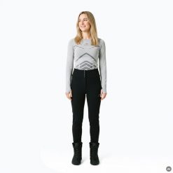 Spodnie narciarskie damskie KADVA Nora WMNS WP 5K/3K SOFTSHELL. Czarne spodnie materiałowe damskie KADVA, bez wzorów, z elastanu, sportowe. Za 229.99 zł.