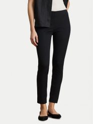 LAUREN RALPH LAUREN Spodnie materiałowe 200631310003 Czarny Regular Fit. Czarne spodnie materiałowe damskie Lauren Ralph Lauren, bez wzorów, z materiału. Za 729.99 zł.