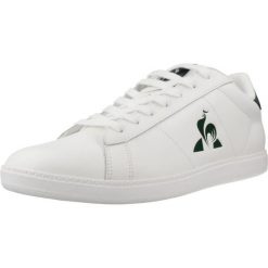 Buty LE COQ SPORTIF COURTSET 2 Biały. Białe buty trekkingowe męskie Le Coq Sportif, bez zapięcia, trekkingowe. Za 296.99 zł.