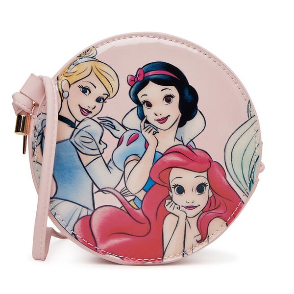 Torebka Princess. Czerwone listonoszki damskie princess, bez wzorów, bez dodatków. Za 59.99 zł.