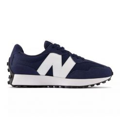 Buty New Balance MS327CNW niebieskie. Niebieskie buty sportowe na co dzień męskie z gumy, bez zapięcia. Za 871.46 zł.