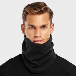 Termiczny komin do sportów zimowych męski SIROKO Blunt Black. Czarne szaliki męskie SIROKO, na zimę, bez wzorów. Za 106.00 zł.