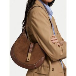 Torebka Polo Ralph Lauren. Brązowe torebki klasyczne damskie Polo Ralph Lauren, bez wzorów, bez dodatków. Za 2,899.00 zł.