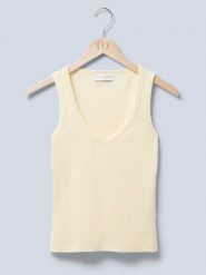 LeGer Top "Kaili" w kolorze żółtym rozmiar: 42. Żółte topy damskie LeGer, bez wzorów, bez kołnierzyka. Za 104.64 zł.