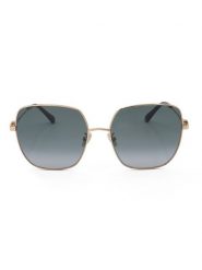 Jimmy Choo Damskie okulary przeciwsłoneczne w kolorze złoto-niebieskim rozmiar: 60. Niebieskie okulary przeciwsłoneczne damskie Jimmy Choo. Za 483.17 zł.