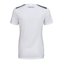 T-Shirt damski CLUB 22 Tech. Białe t-shirty damskie HEAD, l, bez wzorów, z poliesteru, bez kołnierzyka. Za 189.99 zł.