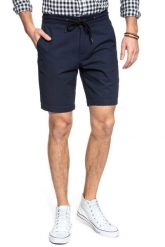 SPODENKI LEE DRAWSTRING SHORT NEW HERRINGBONE L73UJVMB 112120779. Szorty męskie Lee, bez kołnierzyka. W wyprzedaży za 79.99 zł.