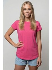 Alife and kickin Koszulka "Theres" w kolorze różowym rozmiar: S. Różowe bluzki damskie Alife and Kickin, s, bez wzorów, bez kołnierzyka, bez ramiączek. Za 60.99 zł.