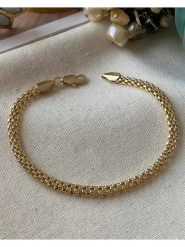 Luseera Pozłacana bransoletka rozmiar: onesize. Żółte bransoletki damskie Luseera, pozłacane. Za 39.99 zł.