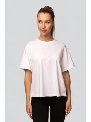 Spaio Koszulka "Urban" w kolorze białym rozmiar: M. Białe t-shirty damskie Spaio, m, bez wzorów, z bawełny, bez kołnierzyka. Za 82.99 zł.