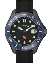 Zegarek Męski Timex DEEP WATER TIBURON AUTOMATIC. Czarne, analogowe zegarki męskie Timex, ze stali. Za 1,261.95 zł.