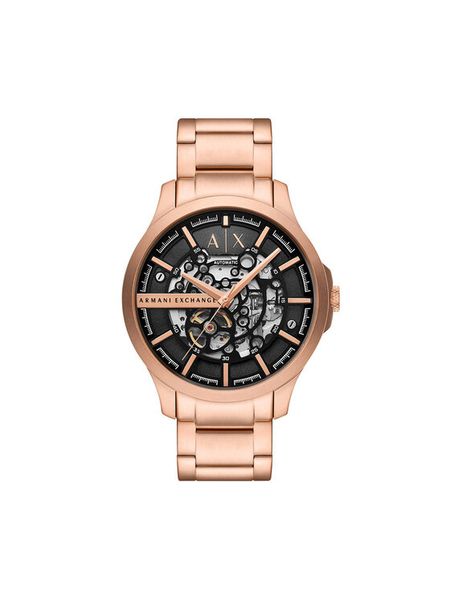 Armani Exchange Zegarek Hampton Automatic AX2456 Złoty. Żółte, analogowe zegarki męskie Armani Exchange, złote. Za 949.99 zł.