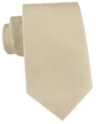 Męski Krawat - Jasny Beż, Drobna Faktura - Angelo di Monti. Krawaty i muchy męskie Angelo di Monti, bez wzorów, z tkaniny, eleganckie. Za 49.99 zł.