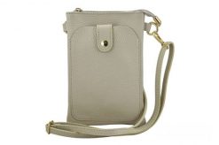 Listonoszka skórzana BARBERINI'S j. beżowa 963-10. Brązowe shopper bag damskie Barberinis, bez wzorów, ze skóry, bez dodatków. Za 149.99 zł.