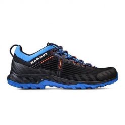 Buty trekkingowe męskie Mammut Alnasca Knit Iii Low Gtx. Czarne buty trekkingowe męskie Mammut, z materiału, bez zapięcia, trekkingowe. Za 1,155.00 zł.