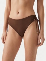 Max Mara Beachwear Dół od bikini Sandra 2616821229 Brązowy ciemny. Brązowe bikini damskie Max Mara Beachwear, bez wzorów. Za 439.99 zł.