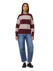 Scotch & Soda Sweter w kolorze bordowo-szarobrązowym rozmiar: M. Czerwone swetry klasyczne damskie Scotch & Soda, m, bez kołnierzyka. Za 209.95 zł.