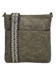 Beagles Torebka "Malaga" w kolorze khaki - 26 x 25 x 4 cm rozmiar: onesize. Brązowe torebki klasyczne damskie Beagles, bez wzorów, z materiału, małe, bez dodatków. Za 91.56 zł.