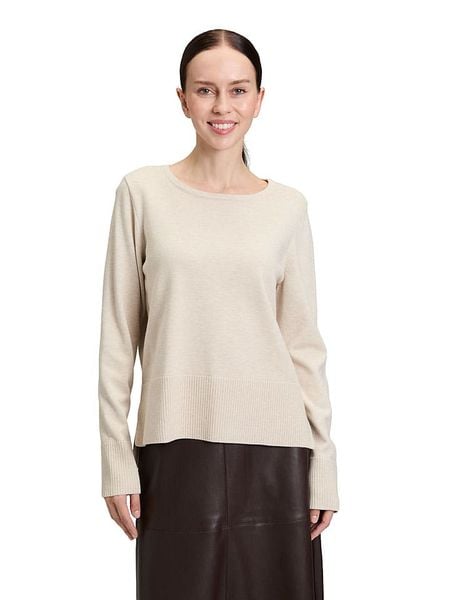 Betty Barclay Sweter w kolorze beżowym rozmiar: 42. Brązowe swetry klasyczne damskie Betty Barclay, bez kołnierzyka. Za 74.11 zł.