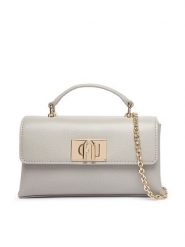 Furla Torebka 1927 Mini WE00423 ARE000 CN 4897S Szary. Szare torebki wieczorowe Furla, bez wzorów, ze skóry, wizytowe, bez kołnierzyka, bez ramiączek. Za 1,104.00 zł.