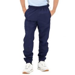 Spodnie turystyczne męskie Lacoste Sport. Niebieskie spodnie sportowe męskie Lacoste, z dresówki. Za 287.00 zł.